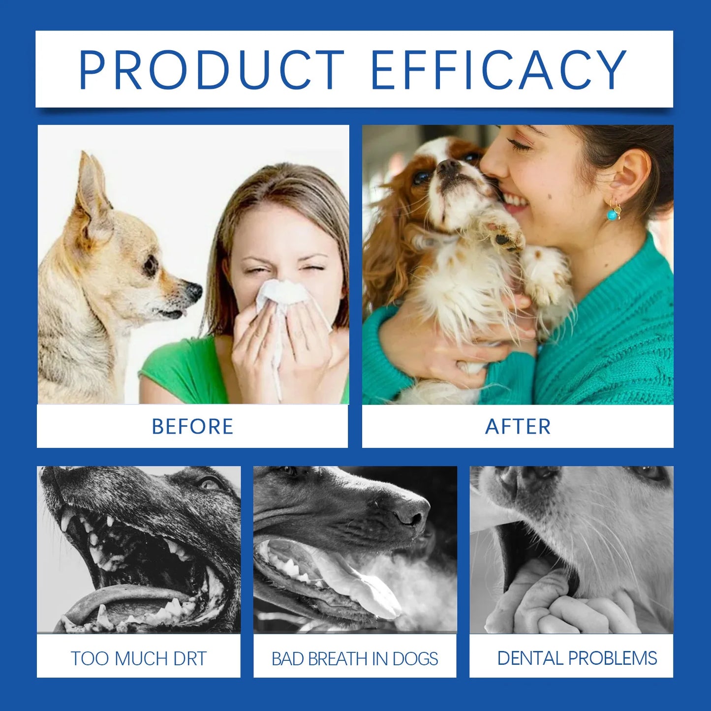 FreshBite™ Dog Oral Cleaner – Tartar & Bad Breath Removal Liquid