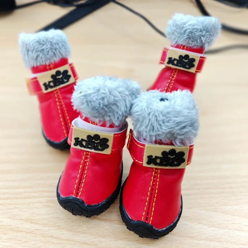 PawSneak™ Waterproof Dog Sneakers – Winter Warm Boots for Small Dogs