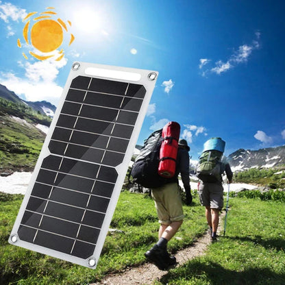 Waterproof Portable Battery Panel Solar 5VUSB 6W Charger Mobile Phone Mobile Power