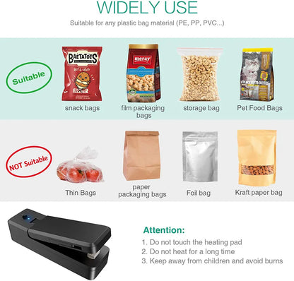 Culinary Zip Mini Vacuum Sealer