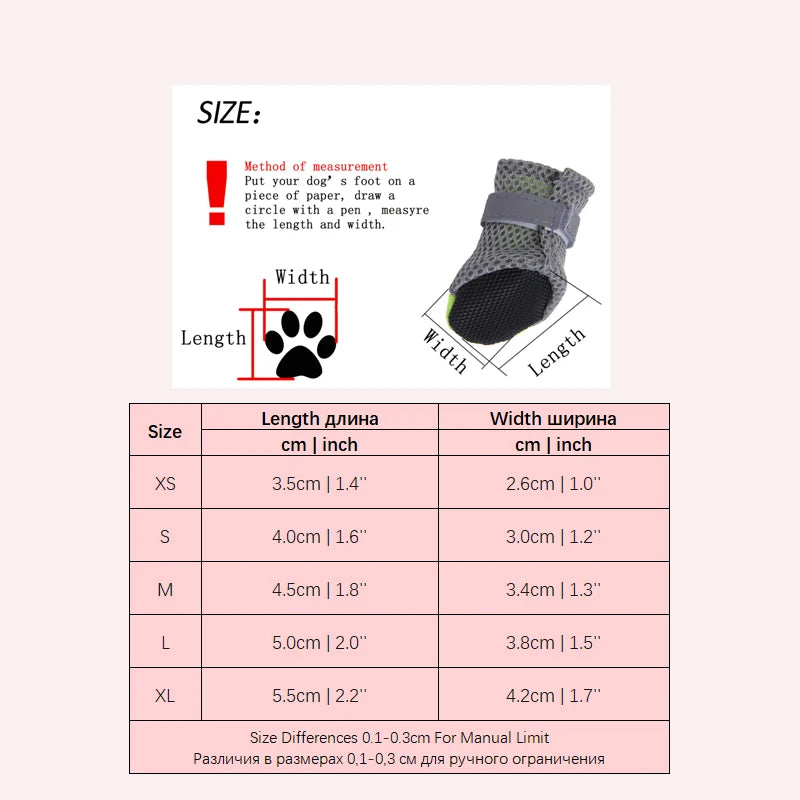 PawSneak™ Waterproof Dog Sneakers – Winter Warm Boots for Small Dogs