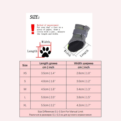 PawSneak™ Waterproof Dog Sneakers – Winter Warm Boots for Small Dogs