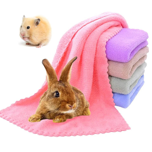 CozyCritter™ Fleece Cage Liners – Soft Bedding for Rabbits, Guinea Pigs & Hamsters