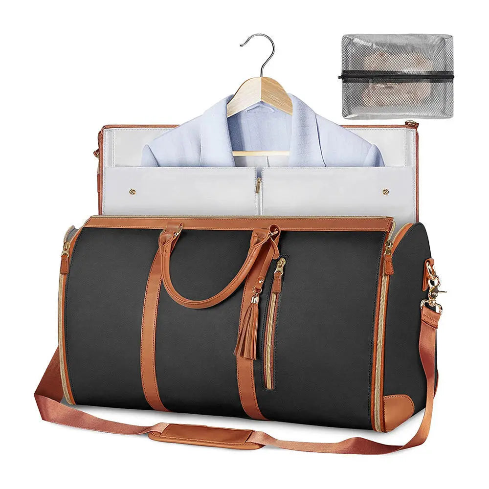 FitFlex Expedition Tote Bag Women's Handbag Foldable Suitbag Waterproof Clothes Totes Gym Duffle Bag