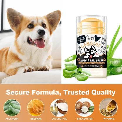PawGuard™ Lick-Safe Dog Balm – Moisturizing & Crack Prevention
