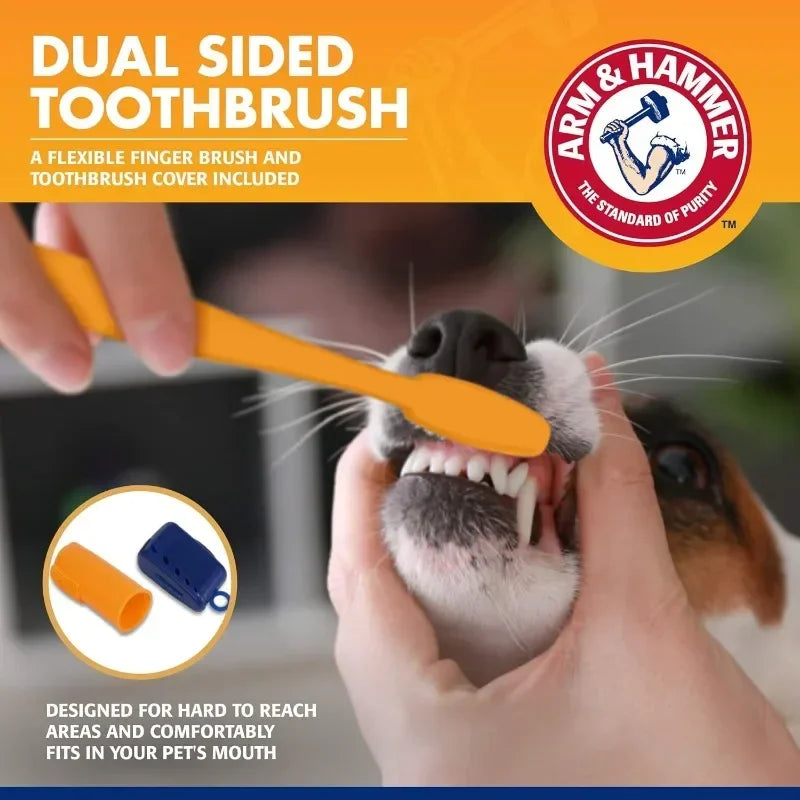 PawBrush™ 360° Finger Toothbrush – Food Grade Silicone Dental Care for Dogs & Cats