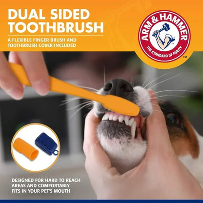 PawBrush™ 360° Finger Toothbrush – Food Grade Silicone Dental Care for Dogs & Cats