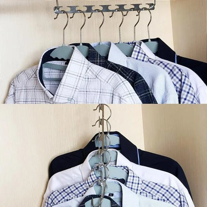 1pcs 37cm Wardrobe Multi-Clip Pant Hangers