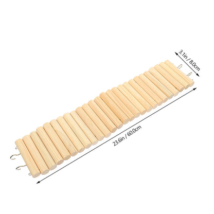 Ladder Fence Small Pet Cage Ornament Climbing Toy Hamster Accessories Playground Bird Toys