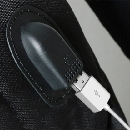 Stable USB Charging Cable Durable Black External USB Charging Cable Backpack Accessories for Office USB Charging Cord