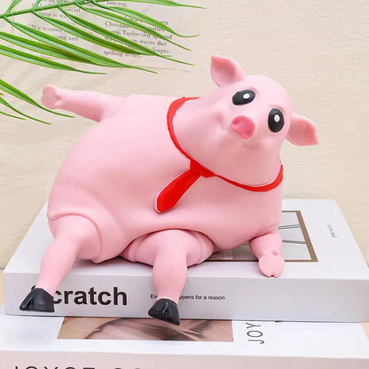 for children and anti-stress for adults. Squeeze Pink Pigs Antistress Toy Cute Squeeze Animals Lovely Piggy Doll Stress Relief Toy Decompression Toy Children Gifts