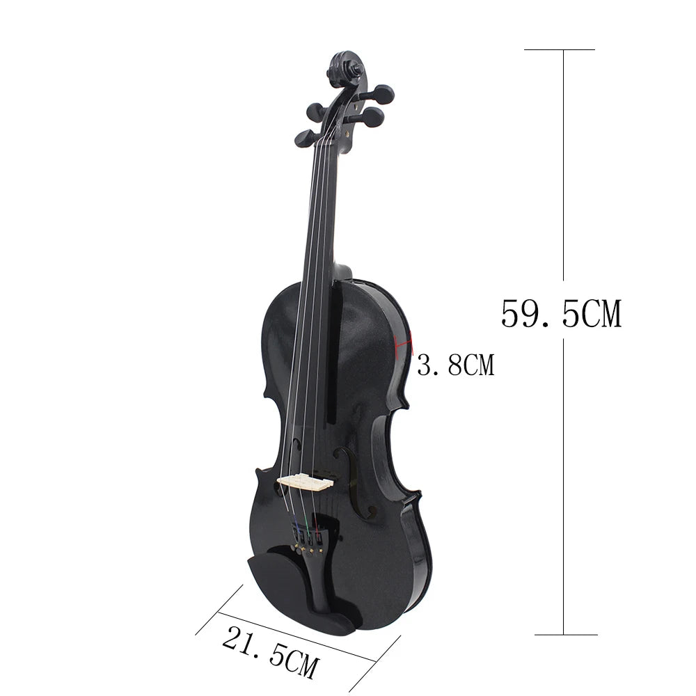 Gift for Christmas!
FestiveFiddle 4/4 Collection with Case & Bow & Rosin for Violin