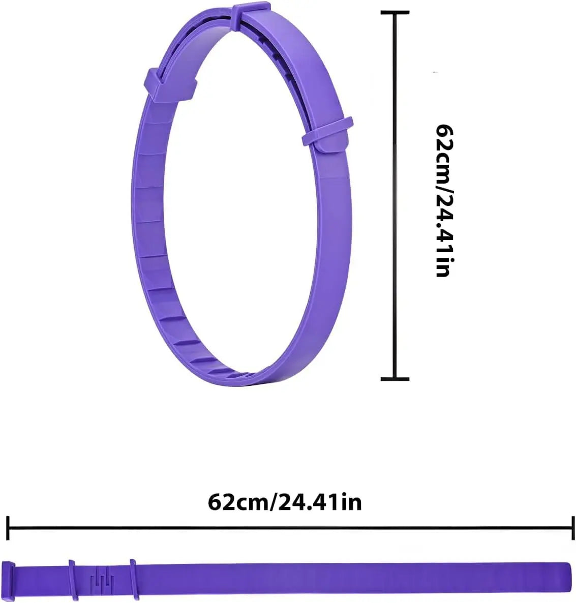 Dog Calming Collar with Natural Lavender & pheromones - 60 - day Anxiety Relief, Adjustable & waterproof