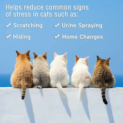 Cat Calming Diffuser Refill – 3 Pack 48 ml (30‑Day)