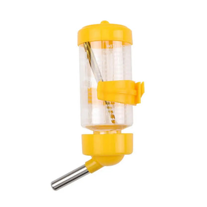 Hamster Drinker Plastic Water Bottle Feeder Automatic Feeding Device Guinea Pig Squirrel Pet Drinking Bottle Hamster Accessories