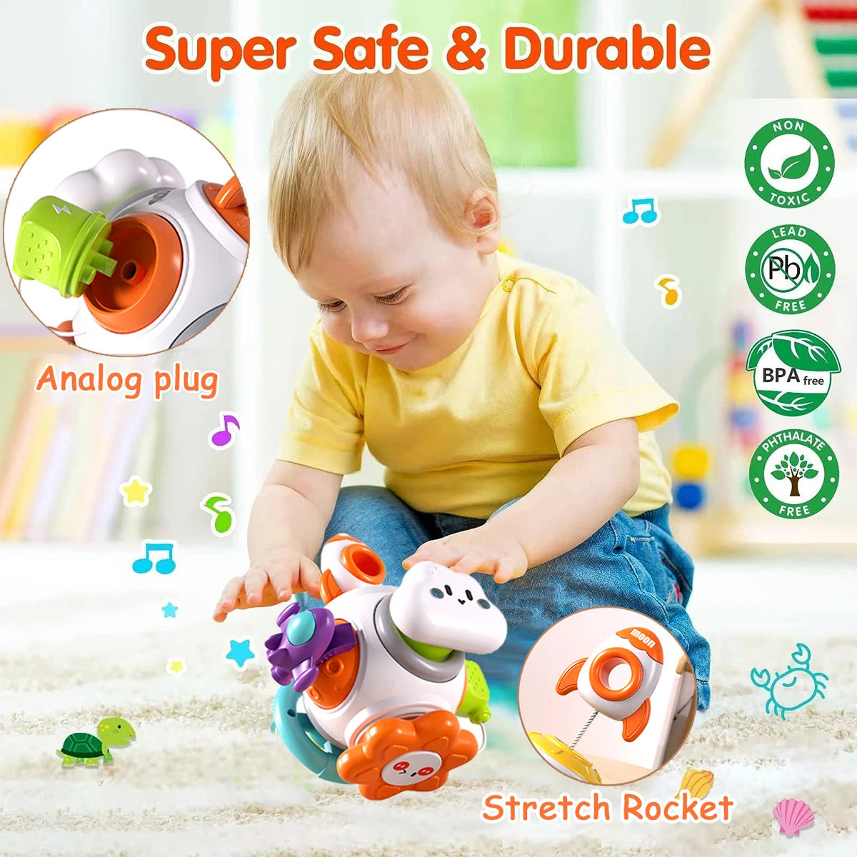 Montessori Toy Educational LearningLabyrinth Busy Box