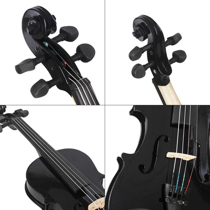 Gift for Christmas!
FestiveFiddle 4/4 Collection with Case & Bow & Rosin for Violin