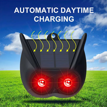 FlashGuard™ Solar Animal Repeller – Motion Sensor for Dogs, Cats, Birds & Foxes