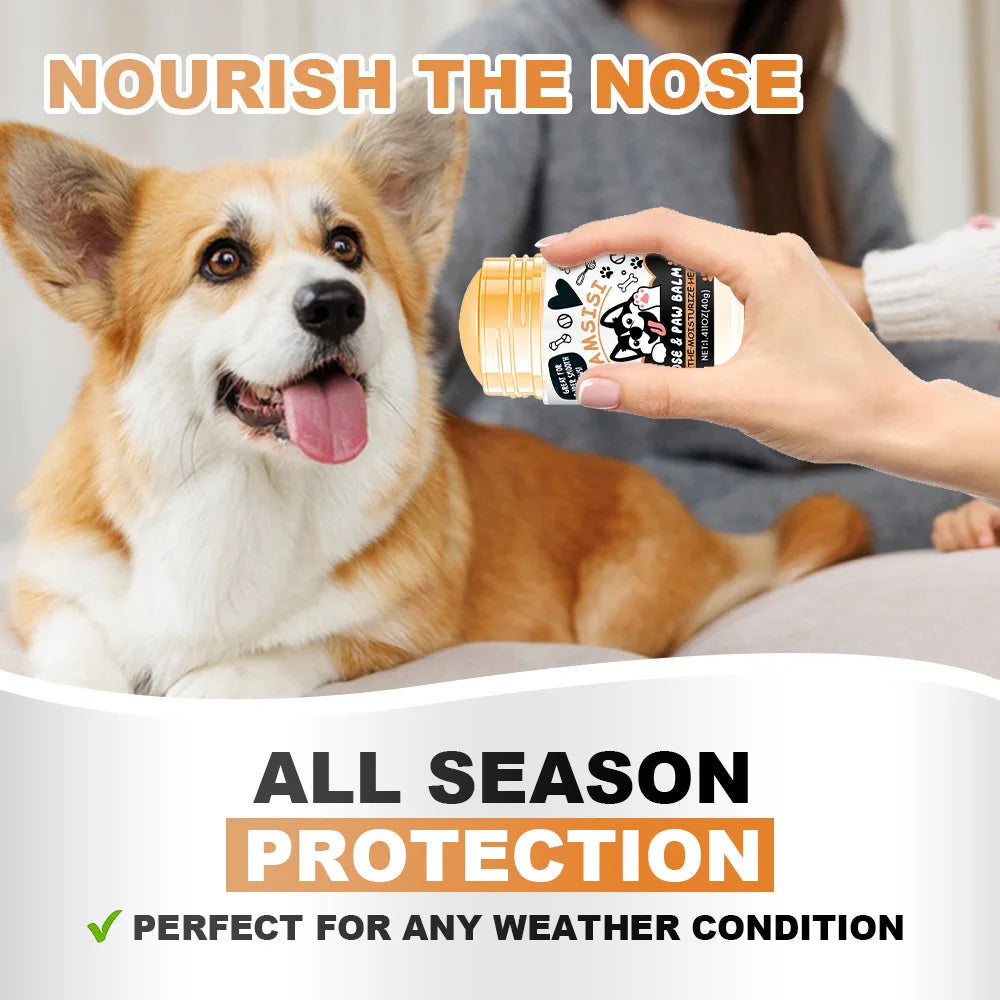 PawGuard™ Lick-Safe Dog Balm – Moisturizing & Crack Prevention