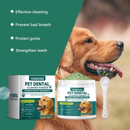 PawClean™ Dog Teeth Powder – Tartar & Calculus Control for Fresh Breath