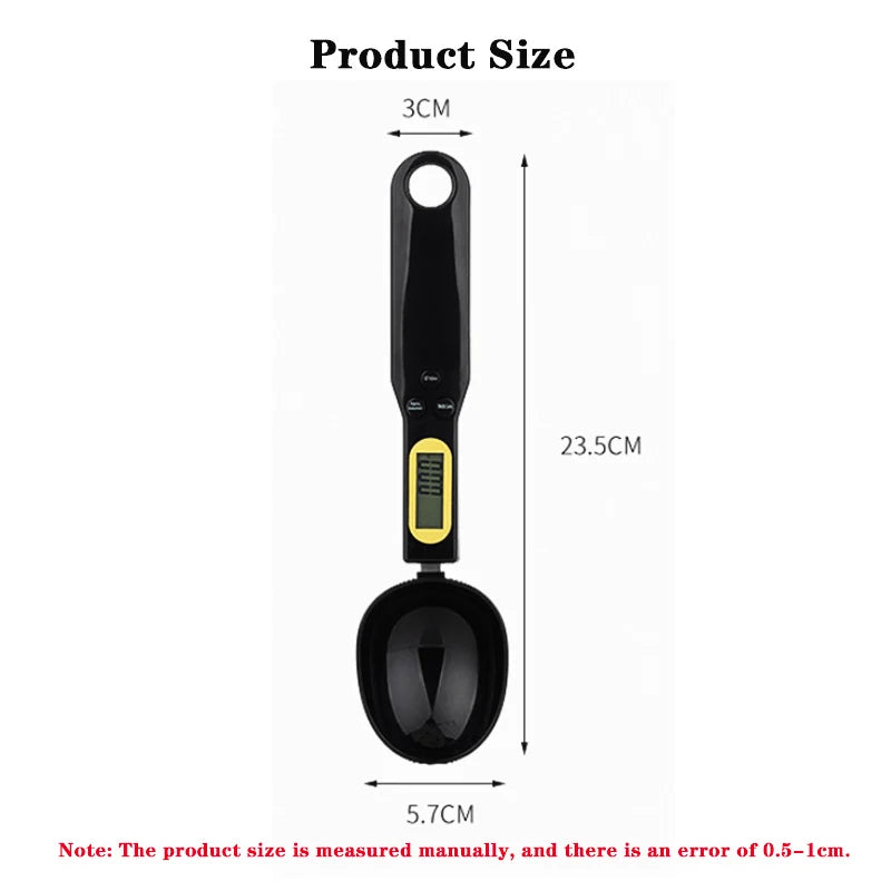Electronic Kitchen Scale 500g 0.1g LCD Digital Measuring Food