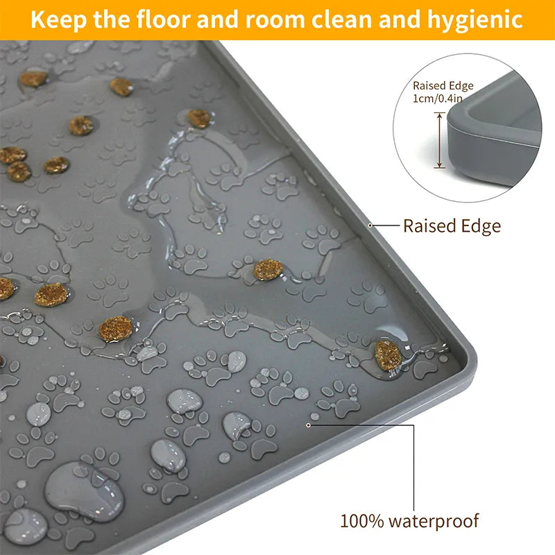 Pet Placemat Dog Food bowl HydroPet Waterproof Bowl Mat
