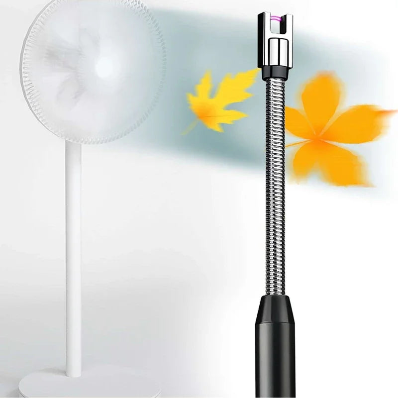 1Pc Electric Igniter Windproof Usb Rechargeable Ignition Stick