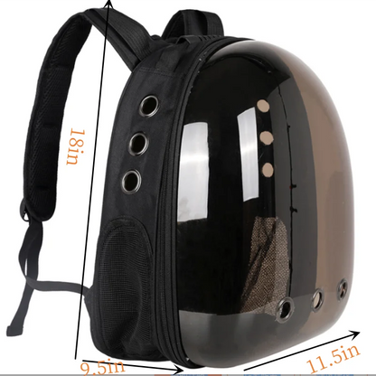 Breathable Pet Carrier Backpack – Safe Travel for Cats
