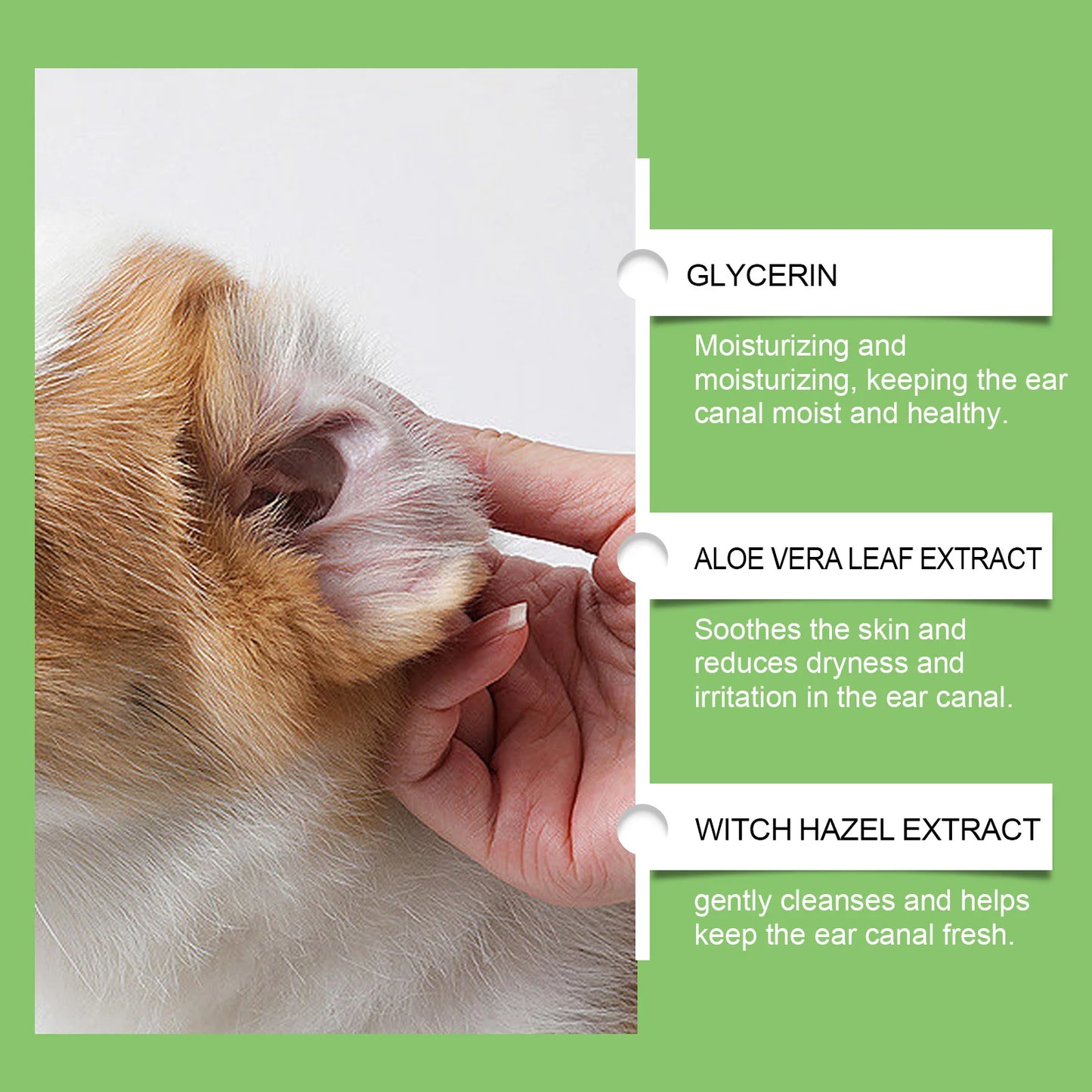 PawSoothe™ Hypoallergenic Ear Wipes – Gentle Cleaning for Dogs & Cats