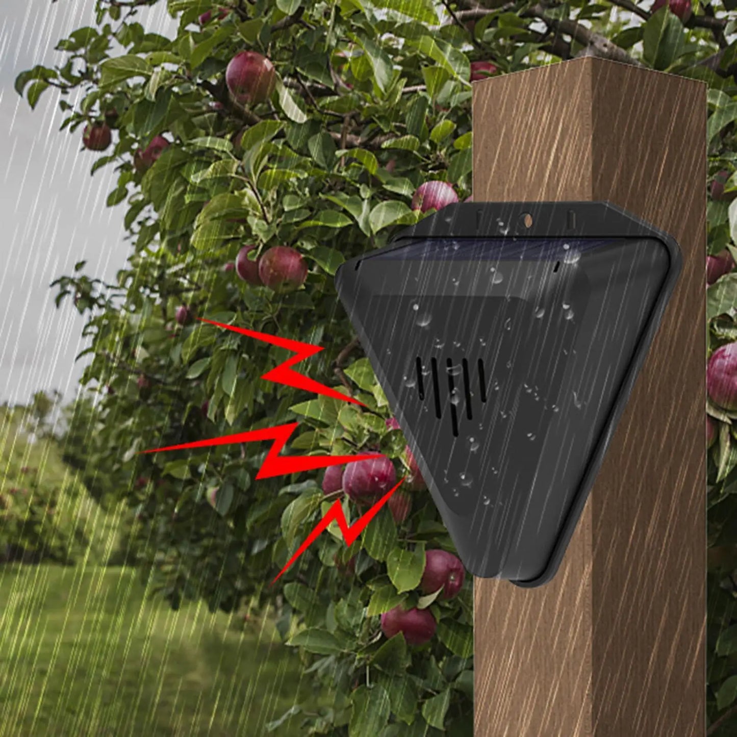 SolarGuard™ Bird & Animal Repeller – Solar Powered Yard & Farm Deterrent
