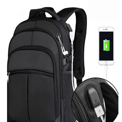 Stable USB Charging Cable Durable Black External USB Charging Cable Backpack Accessories for Office USB Charging Cord