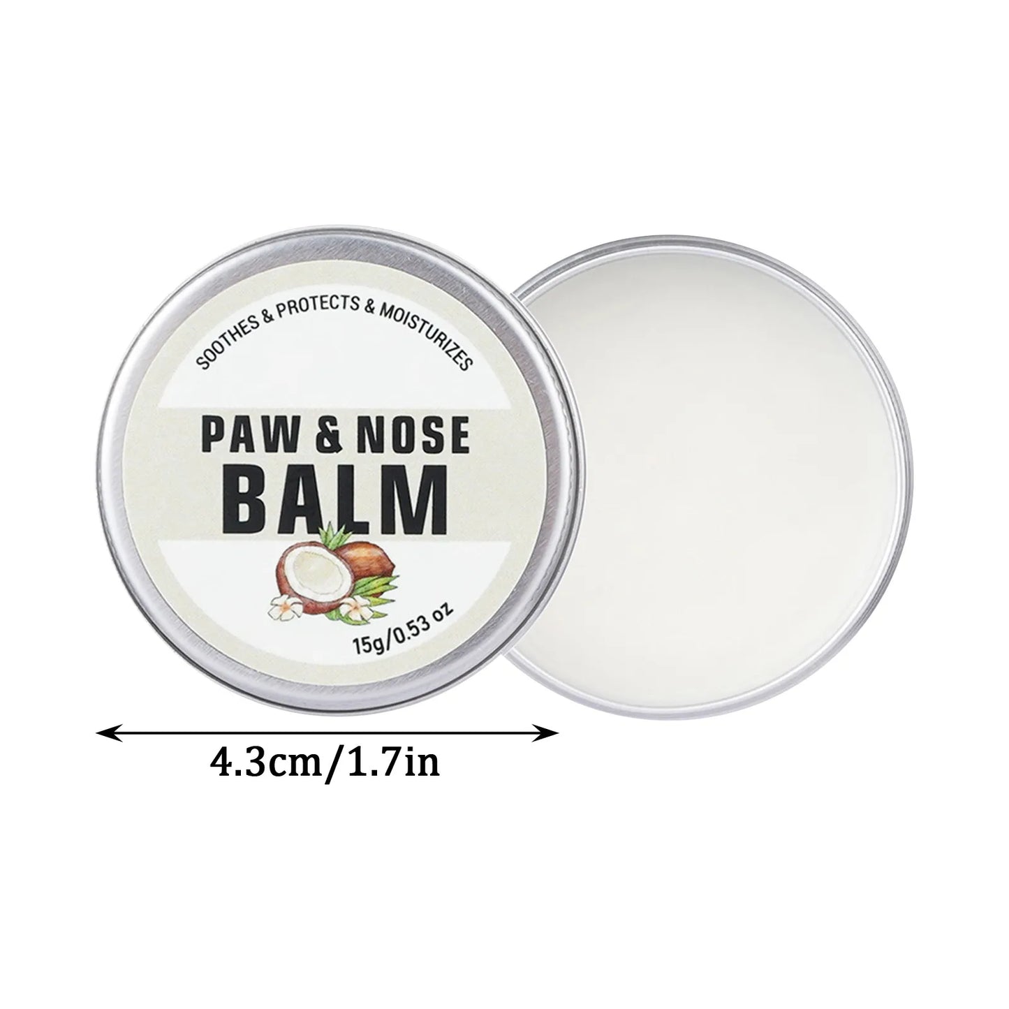 PawGuard™ Natural Dog & Cat Paw Balm – Moisturizing & Winter Repair