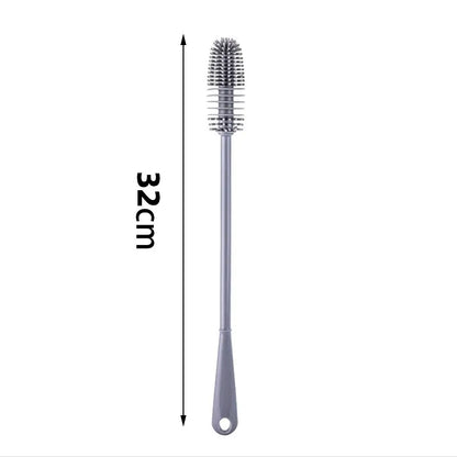 FlexiClean Long Reach Cup Brush
Bottle Brush Insulation Cup Washing No Deadend Long Handled Silicone Cleaning Brush Household Multifunctional Cleaning Tools
