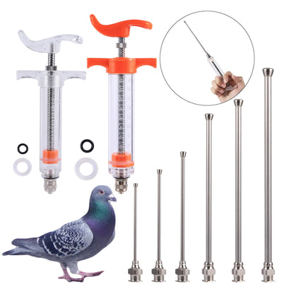 🥇 FeatherFeed™ Bird & Poultry Syringe – 10ml/20ml Veterinary Feeding Tool
