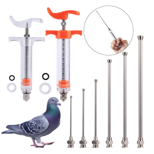 🥇 FeatherFeed™ Bird & Poultry Syringe – 10ml/20ml Veterinary Feeding Tool