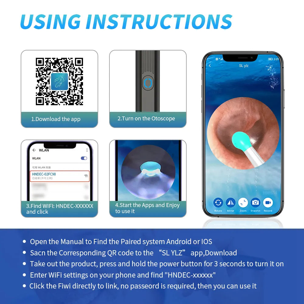 Ear Wax Removal Camera