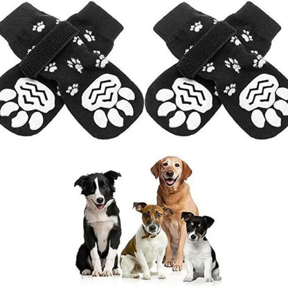 SafePaw™ Non-Slip Socks – Indoor Traction for Small Dogs