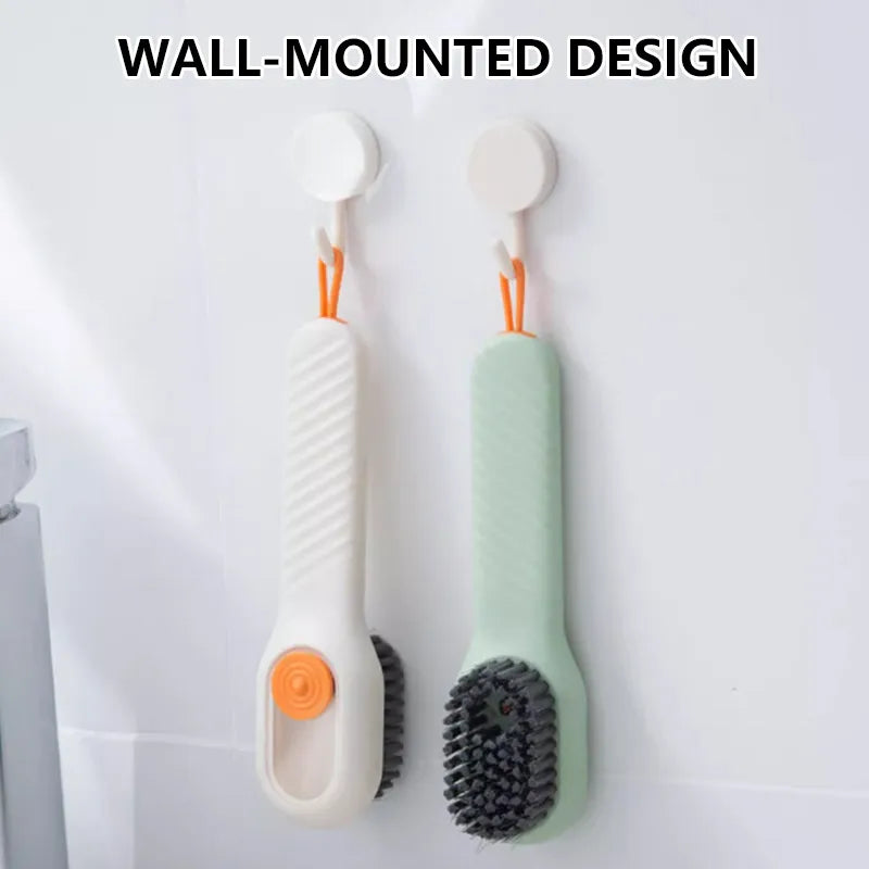 1/2Pcs Multifunctional Cleaning Brush Soft-bristled Liquid Shoe Brush Clothes Brush