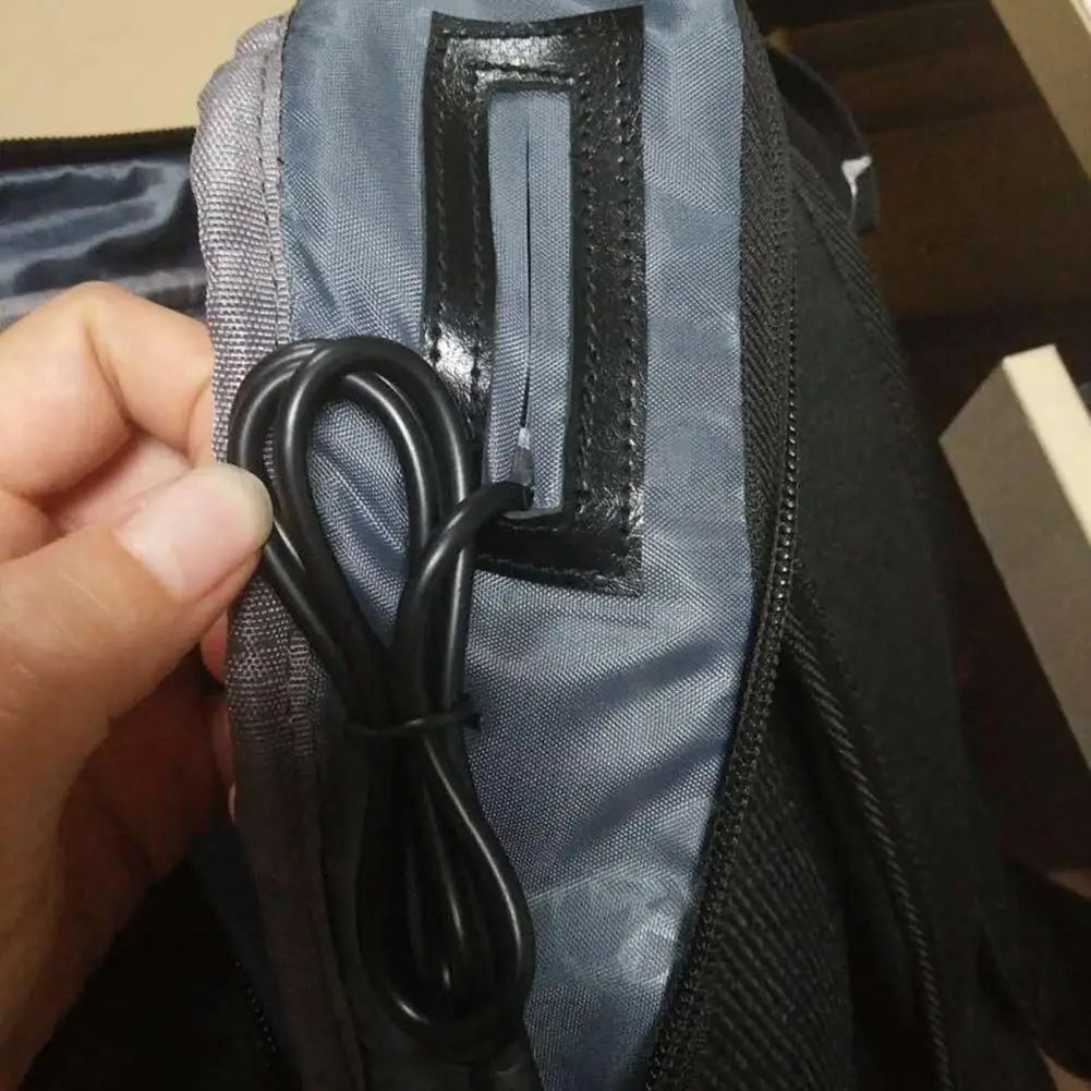 Stable USB Charging Cable Durable Black External USB Charging Cable Backpack Accessories for Office USB Charging Cord