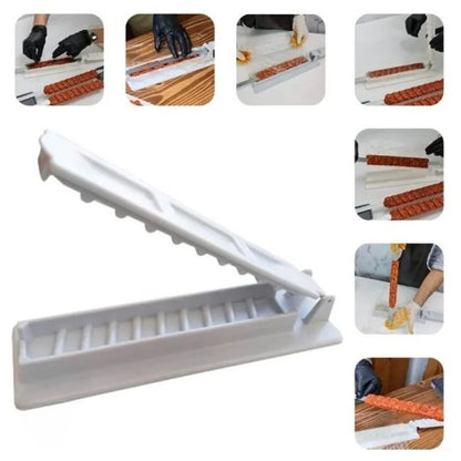 Portable Outdoor Press Barbecue Meat Device Tools Wear Quick Easy Multifunction Maker Skewer Manual Mould Kebab