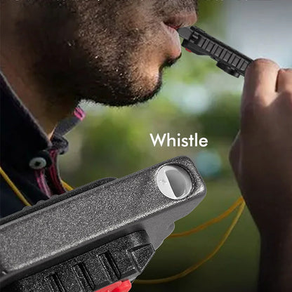 COB Work Lights 3 Gears Multifunction Rechargeable Flashlight with Cigarette Lighter Screwdriver LED Keychain Lamp for Camping
