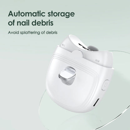 Electric Nail Clipper For Baby Adult USB Rechargeable Automatic Nail Clippers Trimmer Cutter Grinder Manicure Pedicure Tools