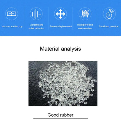 1/4Pcs Anti Vibration Feet Pads SteadySway Anti-Skid Washer Feet