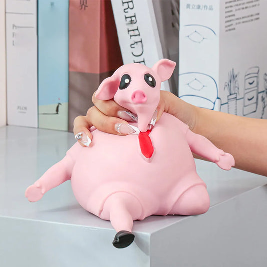 for children and anti-stress for adults. Squeeze Pink Pigs Antistress Toy Cute Squeeze Animals Lovely Piggy Doll Stress Relief Toy Decompression Toy Children Gifts