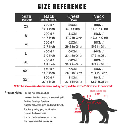 Proof Warm Dog Jacket with Fleece Cotton Lining Chihuahua French Bulldog Puppy Clothing Coat