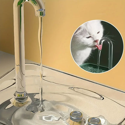 Ultra-Quiet Cat Water Fountain Filter Smart Automatic Pet Dog Water Dispenser&Burnout Prevention Pump1.5L Recirculate Filtrin