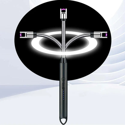 1Pc Electric Igniter Windproof Usb Rechargeable Ignition Stick