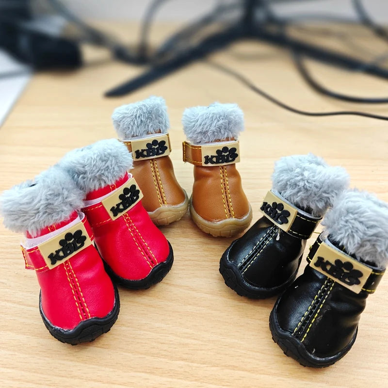 PawSneak™ Waterproof Dog Sneakers – Winter Warm Boots for Small Dogs