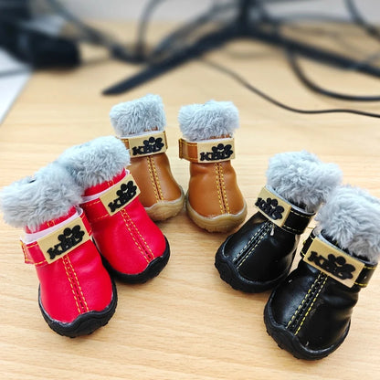 PawSneak™ Waterproof Dog Sneakers – Winter Warm Boots for Small Dogs