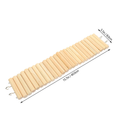 Ladder Fence Small Pet Cage Ornament Climbing Toy Hamster Accessories Playground Bird Toys